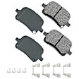 ACT707A Front Pro-ACT Series Ceramic Brake Pad Set