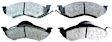 1999 Dodge Durango - Front Ceramic Brake Pad Set, 5.2L 8Cyl, RWD, Pro-ACT Series