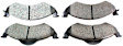 1999 Dodge Durango - Front Ceramic Brake Pad Set, 5.2L 8Cyl, RWD, Pro-ACT Series