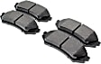 1999 Lexus LX470 - Rear Ceramic Brake Pad Set, 4.7L 8Cyl, 4WD, Pro-ACT Series