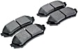 1999 Lexus LX470 - Rear Ceramic Brake Pad Set, 4.7L 8Cyl, 4WD, Pro-ACT Series
