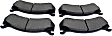 ACT785 Pro-ACT Series Ceramic Brake Pad Set