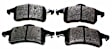 ACT791 Rear Pro-ACT Series Ceramic Brake Pad Set