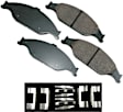 ACT804 Front Pro-ACT Series Ceramic Brake Pad Set
