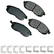 ACT815A Front Pro-ACT Series Ceramic Brake Pad Set
