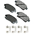 ACT822A Front Pro-ACT Series Ceramic Brake Pad Set