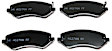 ACT856 Front Pro-ACT Series Ceramic Brake Pad Set