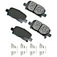 ACT865A Rear Pro-ACT Series Ceramic Brake Pad Set