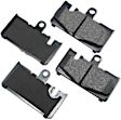 2006 Lexus LS430 - Rear Ceramic Brake Pad Set, 4.3L 8Cyl, RWD, Pro-ACT Series