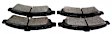 ACT882 Front Pro-ACT Series Ceramic Brake Pad Set