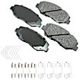 2005 Honda Element - Front Ceramic Brake Pad Set, 2.4L 4Cyl, FWD, Pro-ACT Series