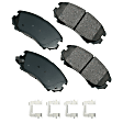 ACT924A Front ProAct Ultra Series Ceramic Brake Pad Set