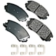 ACT924B Front Pro-ACT Series Ceramic Brake Pad Set