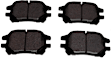 ACT930 Front Pro-ACT Series Ceramic Brake Pad Set