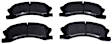 ACT945 Front Pro-ACT Series Ceramic Brake Pad Set
