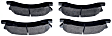 ACT945 Front Pro-ACT Series Ceramic Brake Pad Set