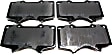 ACT976 Front Pro-ACT Series Ceramic Brake Pad Set
