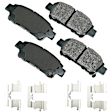 ACT995A Rear Pro-ACT Series Ceramic Brake Pad Set
