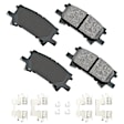 ACT996A Rear Pro-ACT Series Ceramic Brake Pad Set