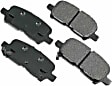 ACT999 Rear Pro-ACT Series Ceramic Brake Pad Set