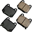 ASP961 Rear Performance Series Ceramic Brake Pad Set