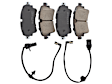 EUR 1898 Rear OE Replacement Series Ceramic Brake Pad Set