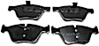 EUR1061 Front Euro Series Ceramic Brake Pad Set