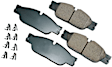 EUR1065 Front Euro Series Ceramic Brake Pad Set