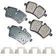 EUR1204A Front Euro Series Ceramic Brake Pad Set