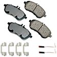 EUR1340A Front Euro Series Ceramic Brake Pad Set