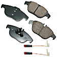 EUR1341 Rear Euro Series Ceramic Brake Pad Set