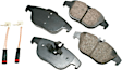 EUR1341A Rear Euro Series Ceramic Brake Pad Set