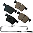 2013 BMW 328i xDrive - Front Ceramic Brake Pad Set, Sedan, 2.0L 4Cyl, Sedan; With Standard Brakes, Euro Series