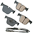 EUR1610 Rear Euro Series Ceramic Brake Pad Set