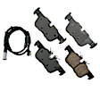 EUR1762 Rear Euro Series Ceramic Brake Pad Set