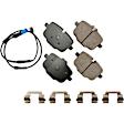 EUR1850B Rear Euro Series Ceramic Brake Pad Set