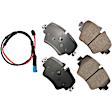EUR1892B Front Euro Series Ceramic Brake Pad Set