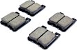 EUR603 Rear Euro Series Ceramic Brake Pad Set