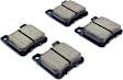 EUR603 Rear Euro Series Ceramic Brake Pad Set