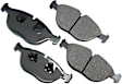 2006 Mercedes Benz E350 - Front Ceramic Brake Pad Set, 3.5L 6Cyl, AWD, Sport Package, To: Chassis X196564, Euro Series