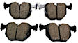 EUR683 Rear Euro Series Ceramic Brake Pad Set