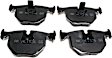 EUR683 Rear Euro Series Ceramic Brake Pad Set