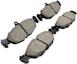 EUR688A Rear Euro Series Ceramic Brake Pad Set