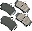 EUR738 Rear Euro Series Ceramic Brake Pad Set