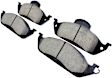 EUR760 Front Euro Series Ceramic Brake Pad Set