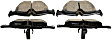 EUR763 Rear Euro Series Ceramic Brake Pad Set