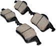 EUR795 Rear Euro Series Ceramic Brake Pad Set