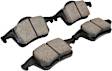 EUR795 Rear Euro Series Ceramic Brake Pad Set