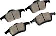 EUR795 Rear Euro Series Ceramic Brake Pad Set