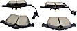 EUR840 Front Euro Series Ceramic Brake Pad Set